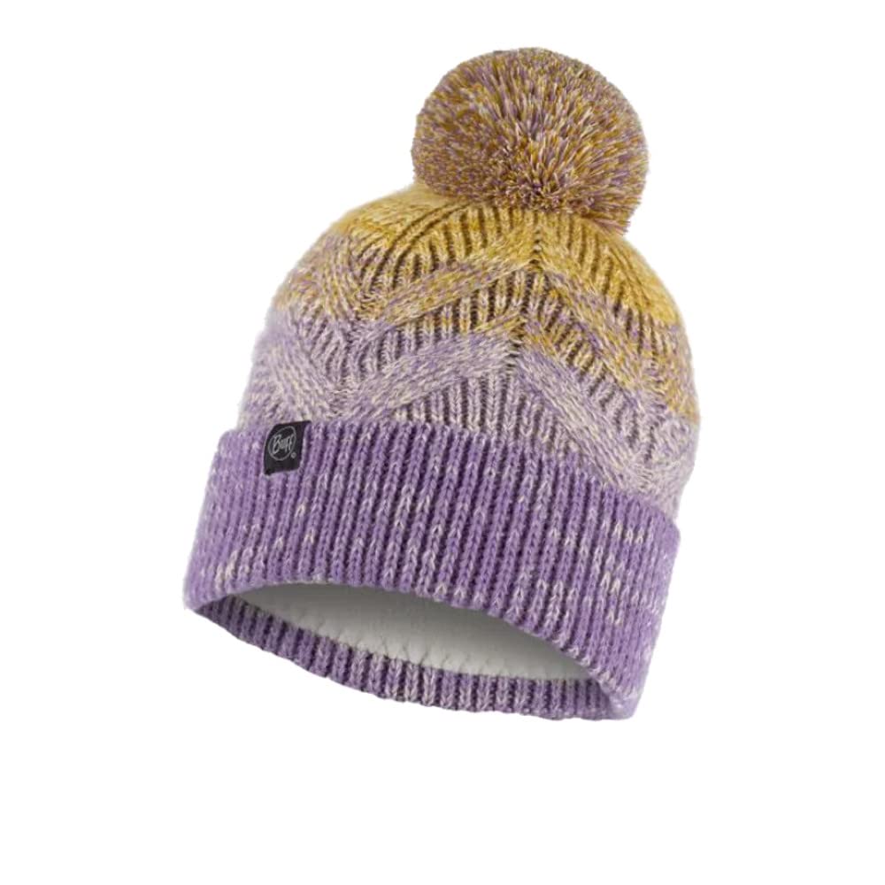 Buff Knitted and Polar Beanie - AW22