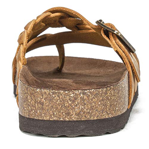 Image of White Mountain Women's Harrington Braided Footbed Sandal