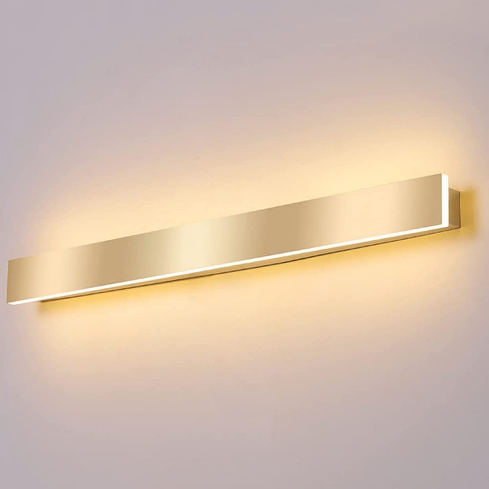 Lámpara de pared LED rectangular de hierro europeo para decorar el dormitorio de casa 8