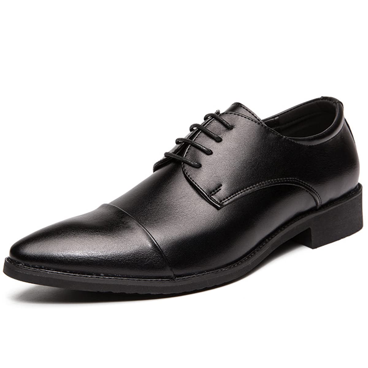 Scarpe Da Uomo Classiche In Pelle Con Lacci - Formali, Larghe E Comode Per Lavoro E Tutto Il Giorno