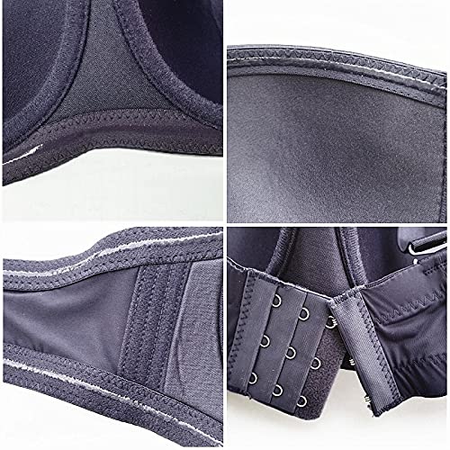 Image of Women's Strapless Bra B /C /D /DD /DDD /G 1 /2 Cup Seamless Plus Size Balconette Bra H059