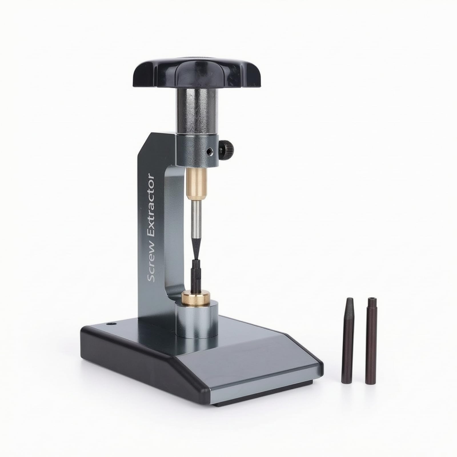 Extractor Tornillos Gafas Preciso Herramienta Reparación Gafas Profesional Extractor Tornillos con Base para Reparadores, Ópticas