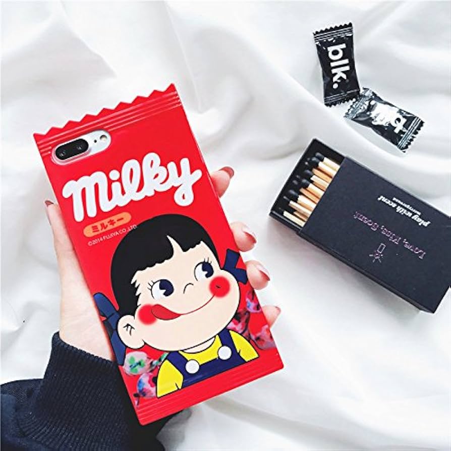 Red Milky Candy Bar Soft Case for iPhone 7 Plus / 8 Plus