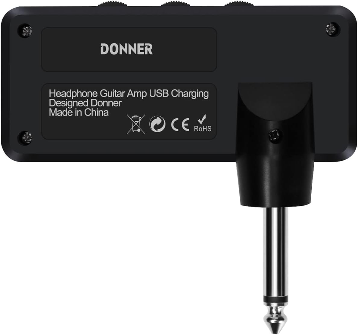 Donner Classic Rock Pocket Mini Guitar Headphone Amp, Ricaricabile USB, Portatile