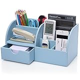 ★ Ideal Desk Organizer - Hält alles in Sicht und insgesamt, Sagen Sie auf Wiedersehen zu Ihrem Messeschreibtisch, beste Wahl für Home-Office, bieten Ihnen eine aufgeräumte Umgebung und Platz sparen.