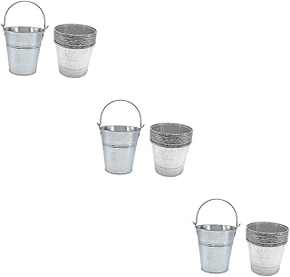 CLISPEED 3 Pçs Tambor De Óleo Para Churrasco Armadilha De Graxa Acessórios Para Cerveja Balde De Gotejamento De Graxa Descartável Balde De Óleo Para Churrasco Coletor De Graxa Forro De