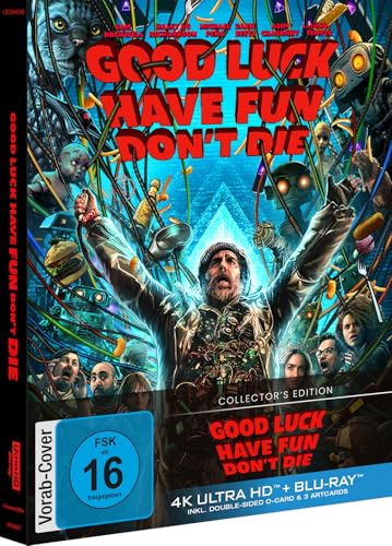 Good Luck, Have Fun, Don’t Die (Collector’s Edition) – 4K Blu-ray (UHD + Blu-ray Disc)
