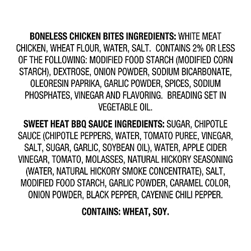 Amazon Brand - Aplenty, Sweet Heat Bbq Crispy Breaded Boneless Chicken Bites, 24 Oz #TOP3