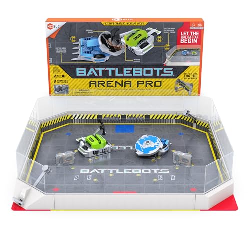 HEXBUG BattleBots Arena Pro, Remote Control Robot Toys for Kids with Over 100 Configurations, STEM...