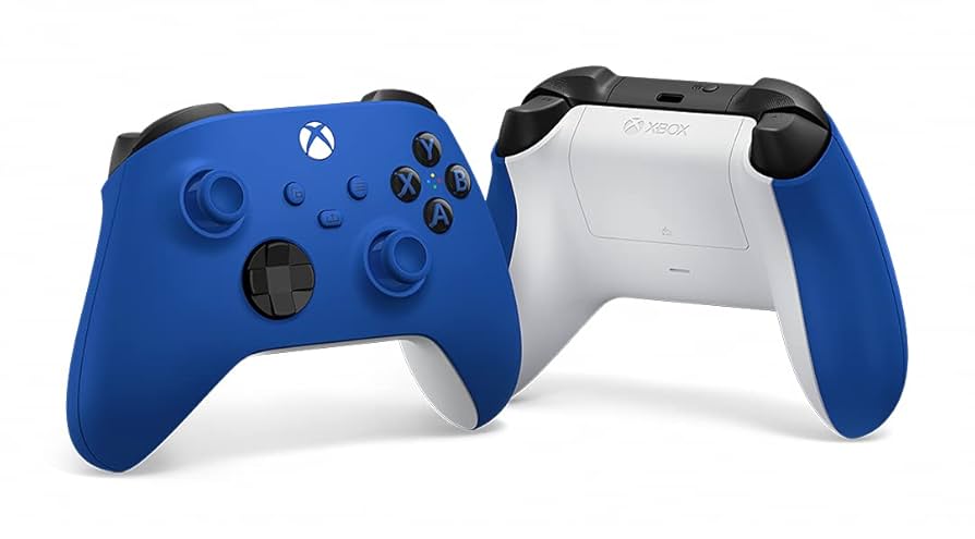 XBOX ワイヤレスコントローラー(SHOCK BLUE) Amazon.co.jp: 【純正品】Xbox ワイヤレス コントローラー