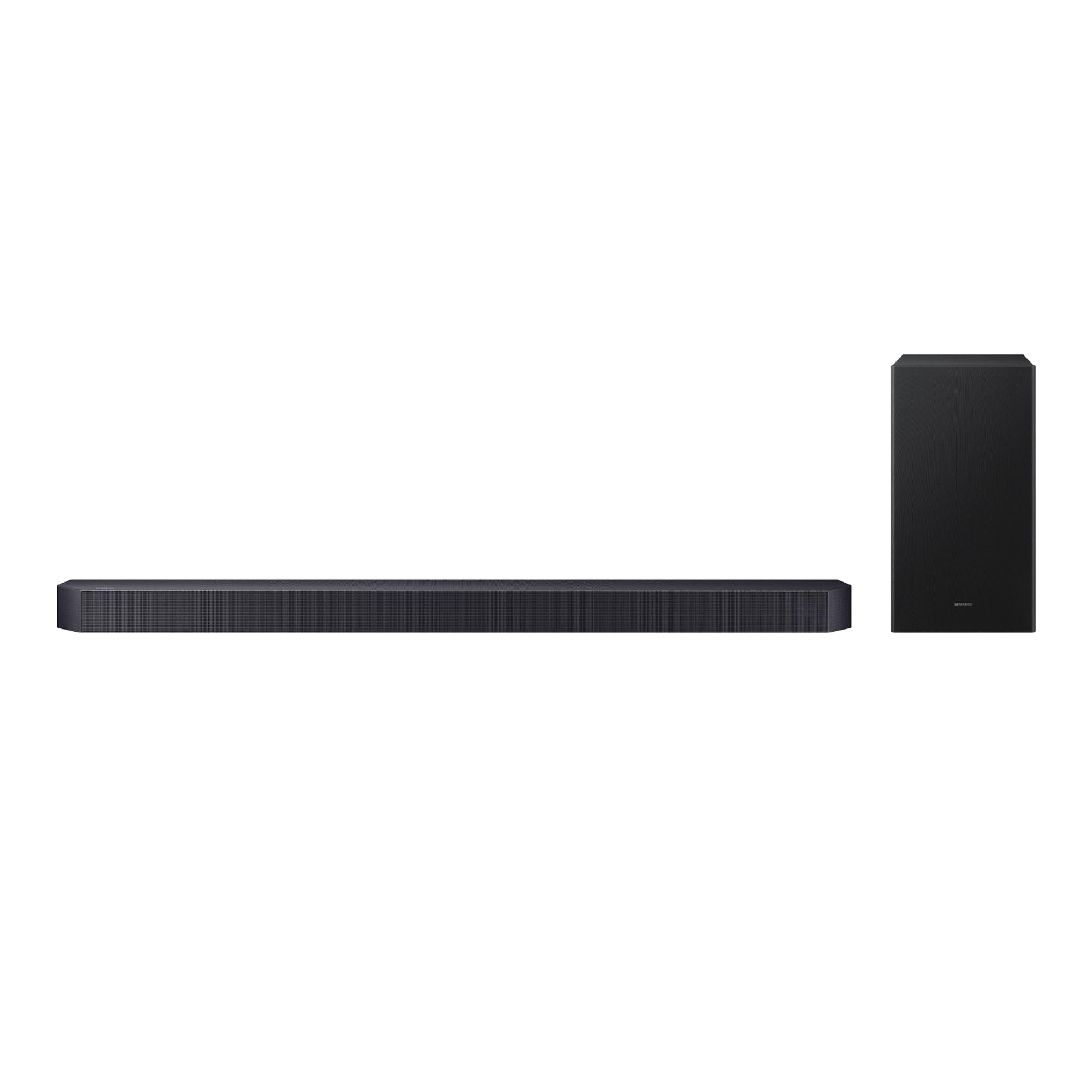 Samsung Soundbar HW-Q600F/ZF Serie Q, 9 Speaker, Wireless, Dolby 5.1ch, Audio a 3.1.2 Canali, DTS Virtual:X Surround Sound Expansion, Voice Enhance Mode, Adaptive Sound, Q-Simphony, Titan Black, 2025