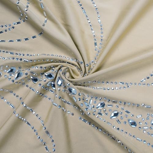 Image of Nagfar Women Rhinestone Sequin Birthday Party Sexy New Year Formal Dress