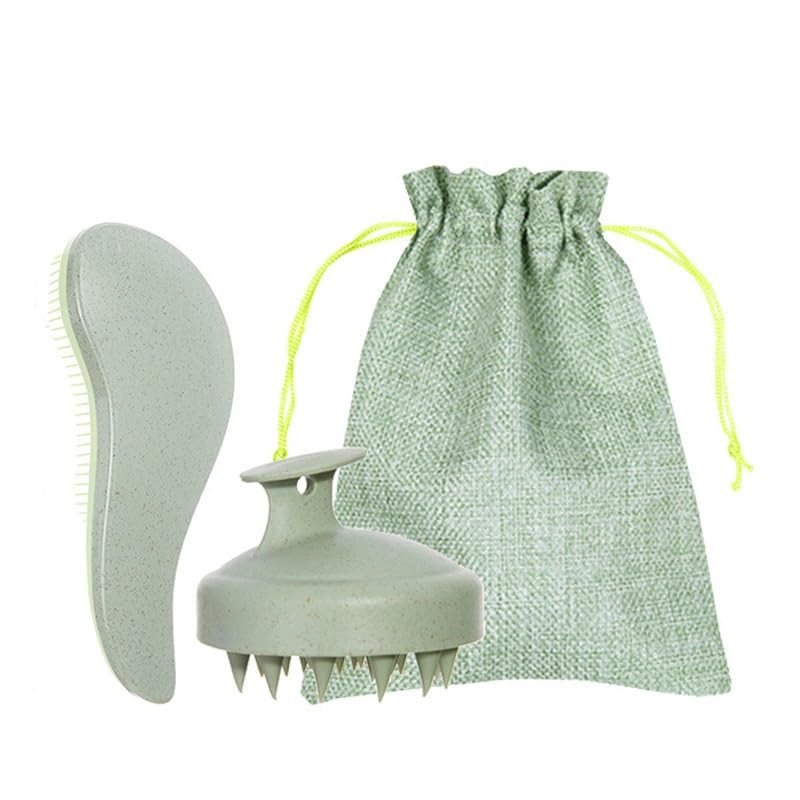 Multifunctional Hair Comb Shower Cleaning Brush