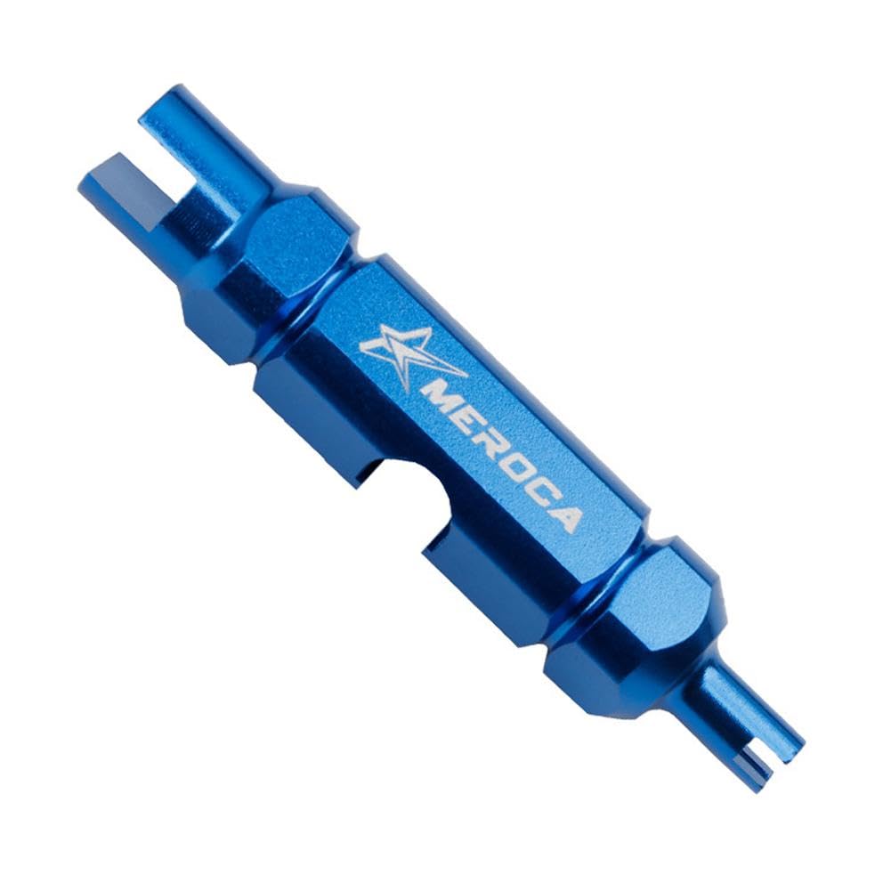 Tkerinse Blue Valve Core Remove Tool, Tyre Valve Core Removal Tool Valve Core Bike Kits, Valve Cores For Tires Valve Cores Remover Tool For Cars Trucks Motorcycles And Bicycles(Blue)