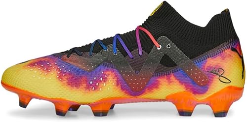 Miniatura 3 de PUMA Botines de fútbol para hombre Future Ultimate Elements Firm GroundAg Cleated, suelo firme, césped, color morado, Púrpura