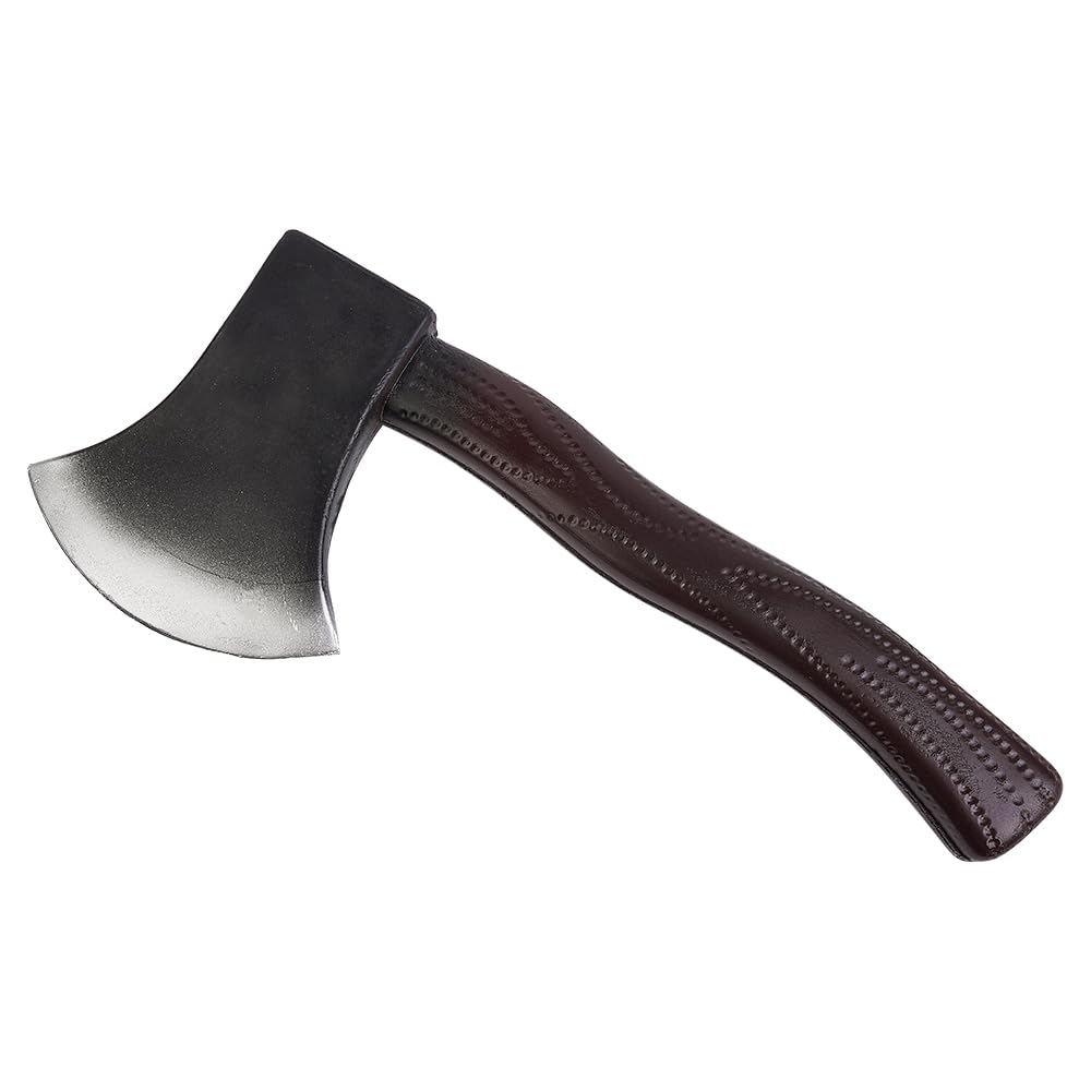 Hsthe Sea PU Axe Realistic Axe Adult Chopping Axe Halloween Props Masquerade Accessories Role Playing Props Suitable For Halloween Haunted House