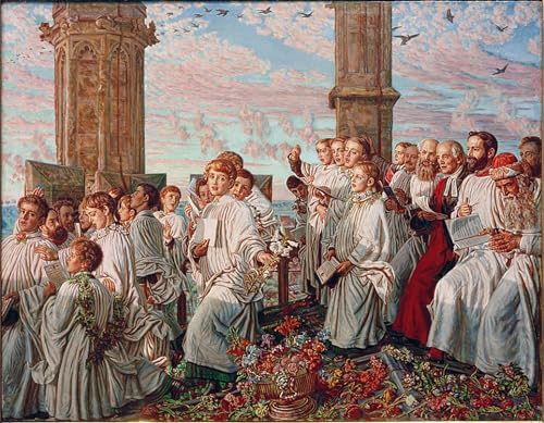 Tableaux Toile Tour de la Madeleine William Holman Hunt Décoration Murale