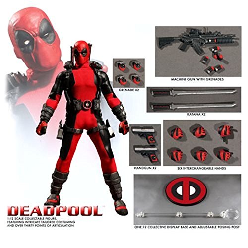 One:12 Collective 76450" Deadpool Figure #TOP16