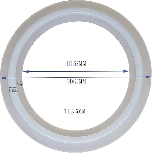 Miniatura 9 de Sustituye a la junta tórica de calentador de bañera de hidromasaje de 2 pulgadas para 711-4030B (paquete de 4)