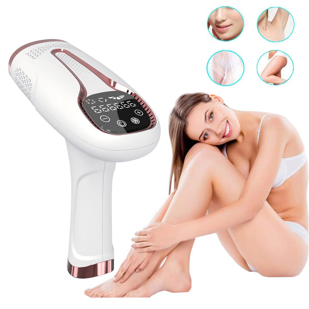 INSYOO IPL-Geräte Haarentfernung Laser Touchscreen Tragbares Pulslaser-Haarentfernungsinstrument 5 Energiestufen Epilierer für Frauen, Männer, Körper, Gesicht, Bikini, Beine Usw