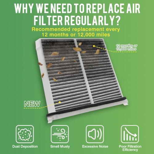 Image of Cabin & Engine Air Filter Combo for 2024-2026 Mazda CX-90; 2025 2026 CX-70