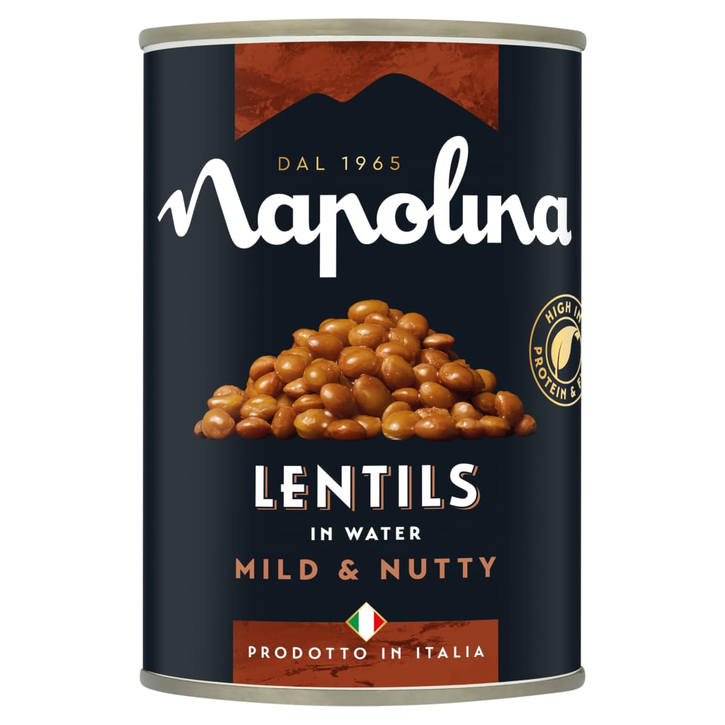 Napolina Lentils in Water, 400g