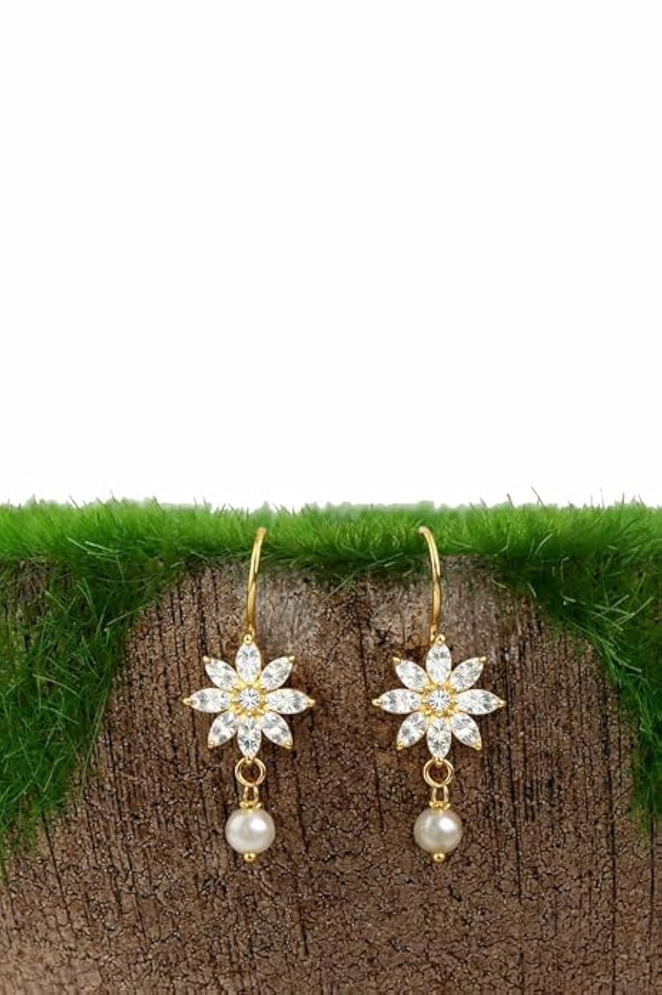 Fancy Maharashtrian Bugadi Clip-On Earrings for Girls