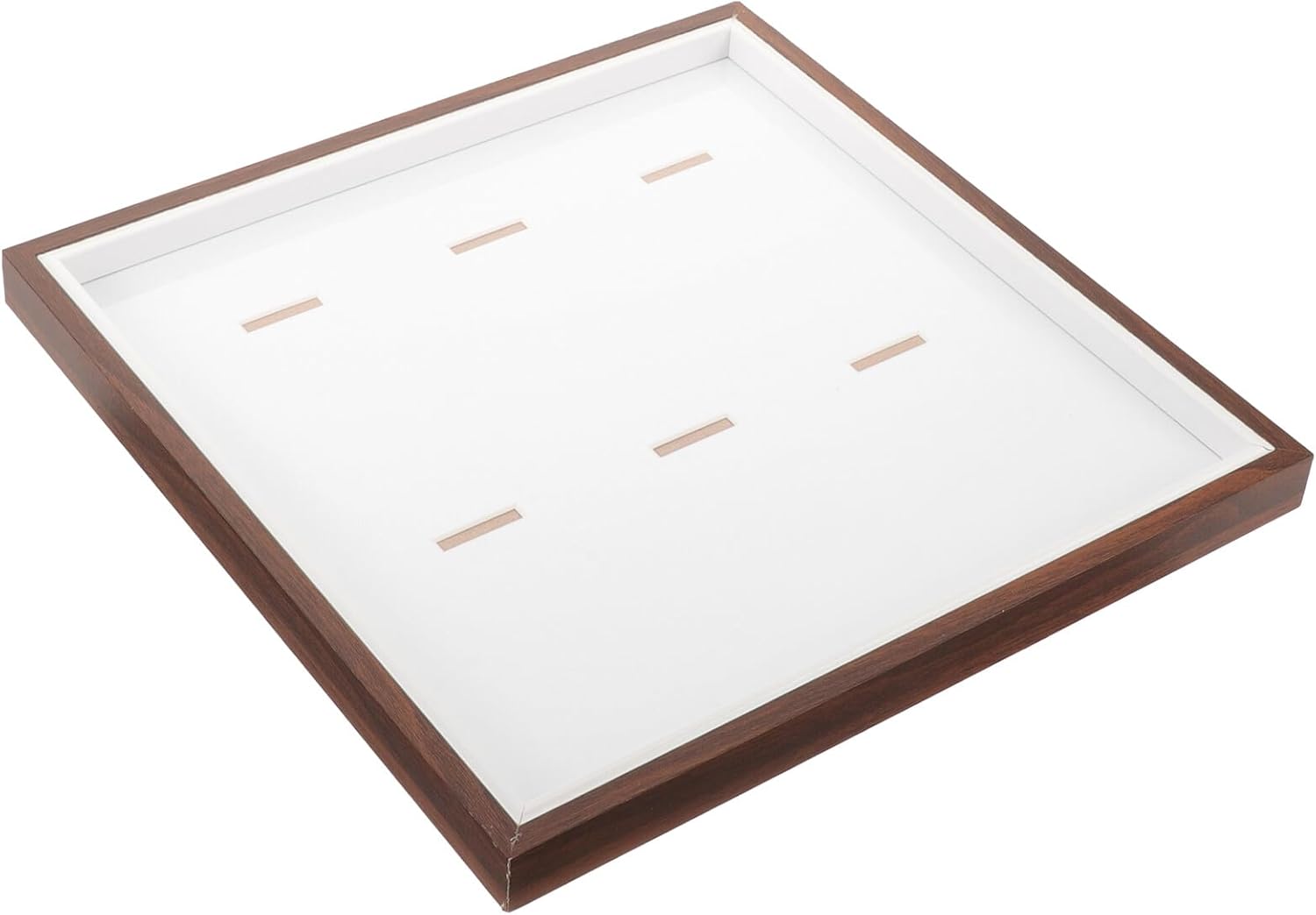 VICASKY Medal Display Frame Shadow Box 30x30cm with Glass Cover Decorative Marathon Medals Holder for Wall Mount and Desktop Home Picture Frame