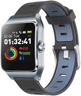 NICBEL smart watch IP68 waterproof GPS Smart Watch P1C Color Screen Heart Rate Monitor Multi-sport mode Fitness tracker Smart WatchIntelligent Watch and Bracelet(Blue)