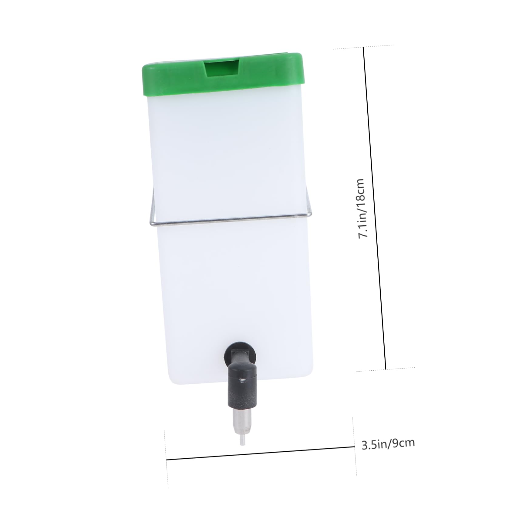 POPETPOP 1pc Automatic Rabbit Drinking Feeder Durable Plastic Water Fountain for Cage Easy Design Leak Convenient Use Pet Supplies for Rabbits