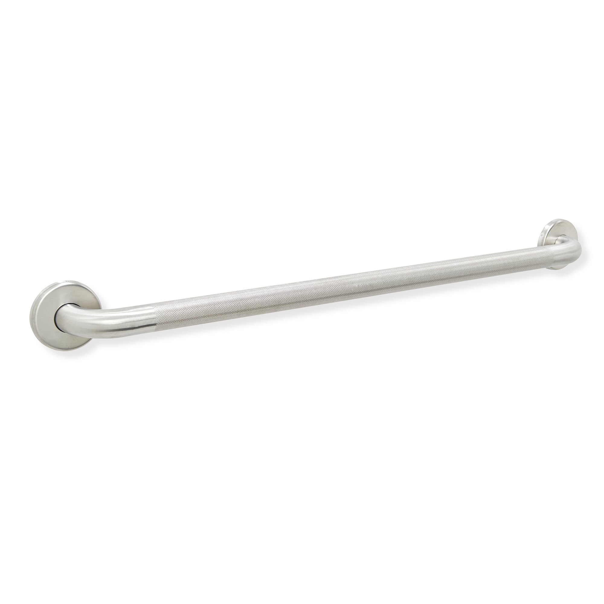 Bathroom Safety Grab Bar - Brushed Nickel/ADA Shower Toilet Steps/304 Stainless Steel/Knurled/ 30"", 14-BN