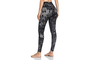 HeyNuts High-Waisted Marble Workout Leggings