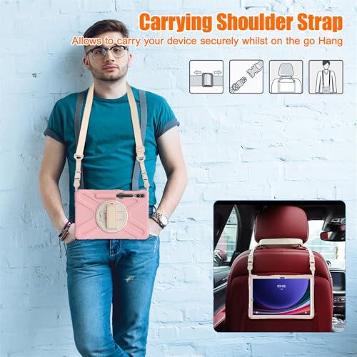 Protection Tab S10+ silicone double couche et cadre rigide contre les chutes - 6