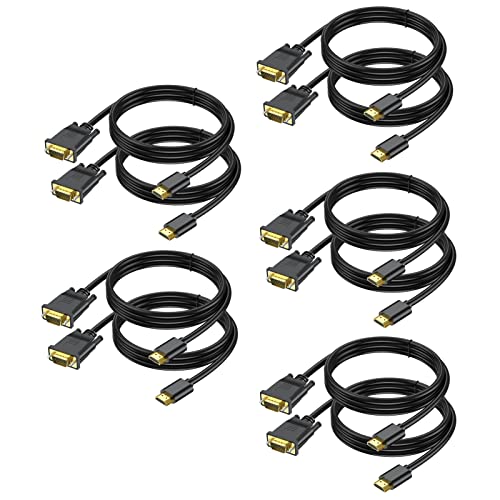 Adaptateur HDMI vers VGA câble de conversion moniteur PC bureau 90cm