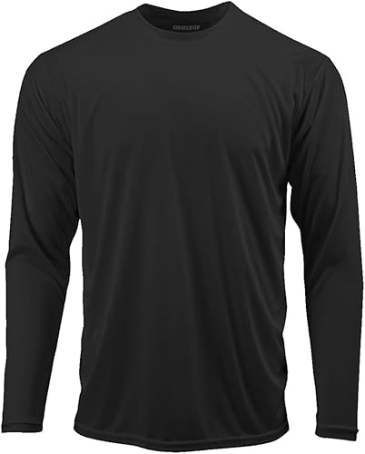 DRI-Equip - Camisas de manga larga para deporte, disipa la humedad.