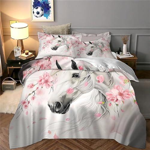 Housse de couette hypoallergénique microfibre douce fermeture éclair King - 6