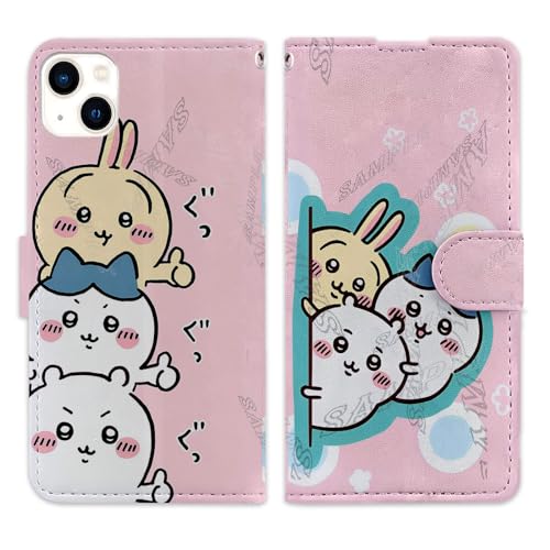 ちいかわ スマホケース iphone 12 mini 手帳型 全機種対応 携帯ケース ちい ケース 滑り止め グッズ 手帳型ケース