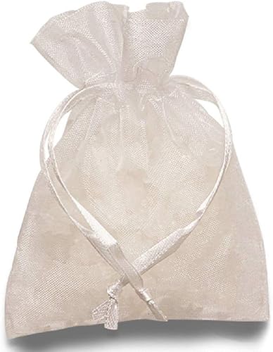 Miniatura 2 de -12 llaveros de espejo compacto para baby shower con bolsa de organza diseño de cigüeña (azul)