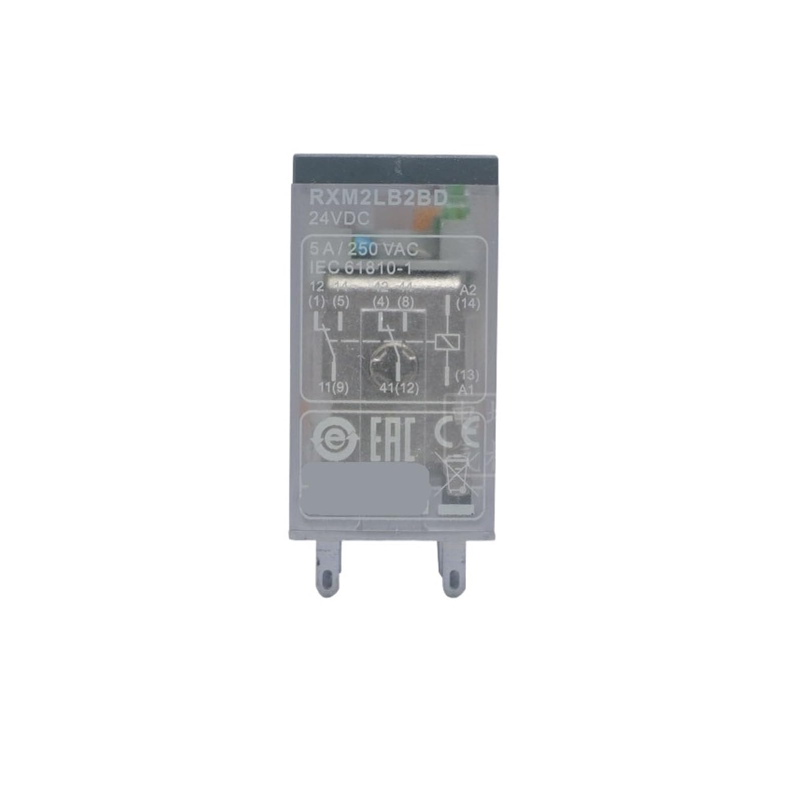 Relé RXM2LB2BD DC24V de 8 pines para evitar fallos de diagnóstico en cuadros 4