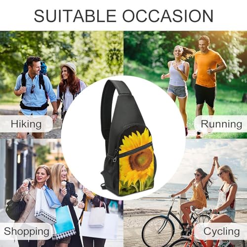 Mochila Sling Bag Urbana Blanca de Oxford para Senderismo miniatura 6