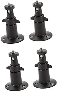 Housoutil 4 Pcs Fluorite Camera Outdoor Security Camera Bracket arm Television Wall-Mounted Bracket Camera Wall Mount Adjustable Security Camera Wall Mount Bracket