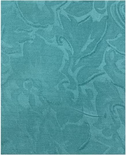 Yellowstone Wild Rag Bandana Scarf 100% Silk 35" Jacquard Turquoise