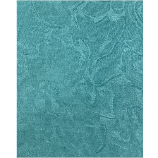 Yellowstone Wild Rag Bandana Scarf 100% Silk 35" Jacquard Turquoise3