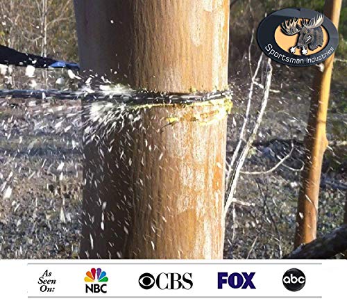 Sportsman Pocket Chainsaw 36 Inch Long Chain & Free Fire Starter Best Compact Folding Hand Saw Tool For Survival Gear, Camping, Hunting, Tree Cutting Or Emergency Kit. Replaces Your Pruning & Pole Saw #TOP1