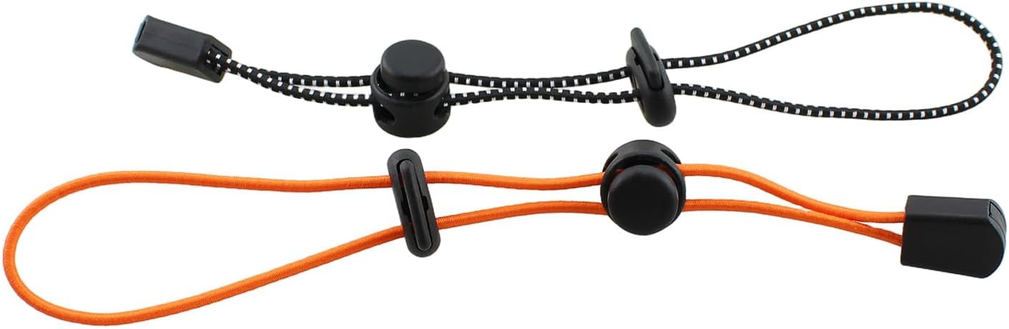 9PCS 8.3 Inch Elastic Rope Fasteners Backpack Accessories for Organizing Gear Trekking Pole Camping Equipment Fishing Hunting image 4