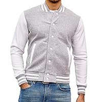 Subliminal Mode - K497 College Teddy zweifarbig, K497 grau/weiß, XX-Large