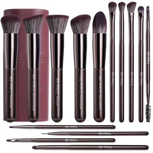 BS-MALL 14 Pcs Professional Makeup Brushes Set
