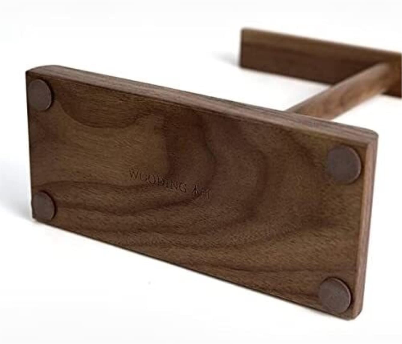 Support Support De Casque Créatif en Bois avec Base Lourde Solide pour Toutes Les Tailles Casque(A)