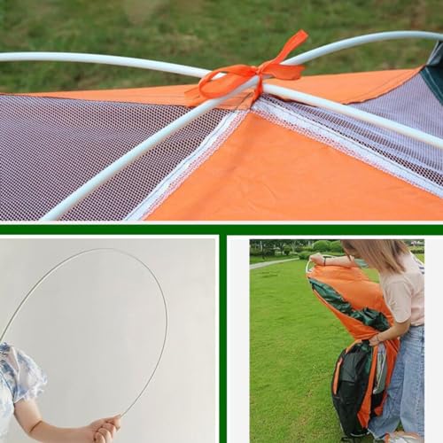 Carpa Dome para Camping Ligera con 2 Puertas para 3-4 Personas miniatura 6