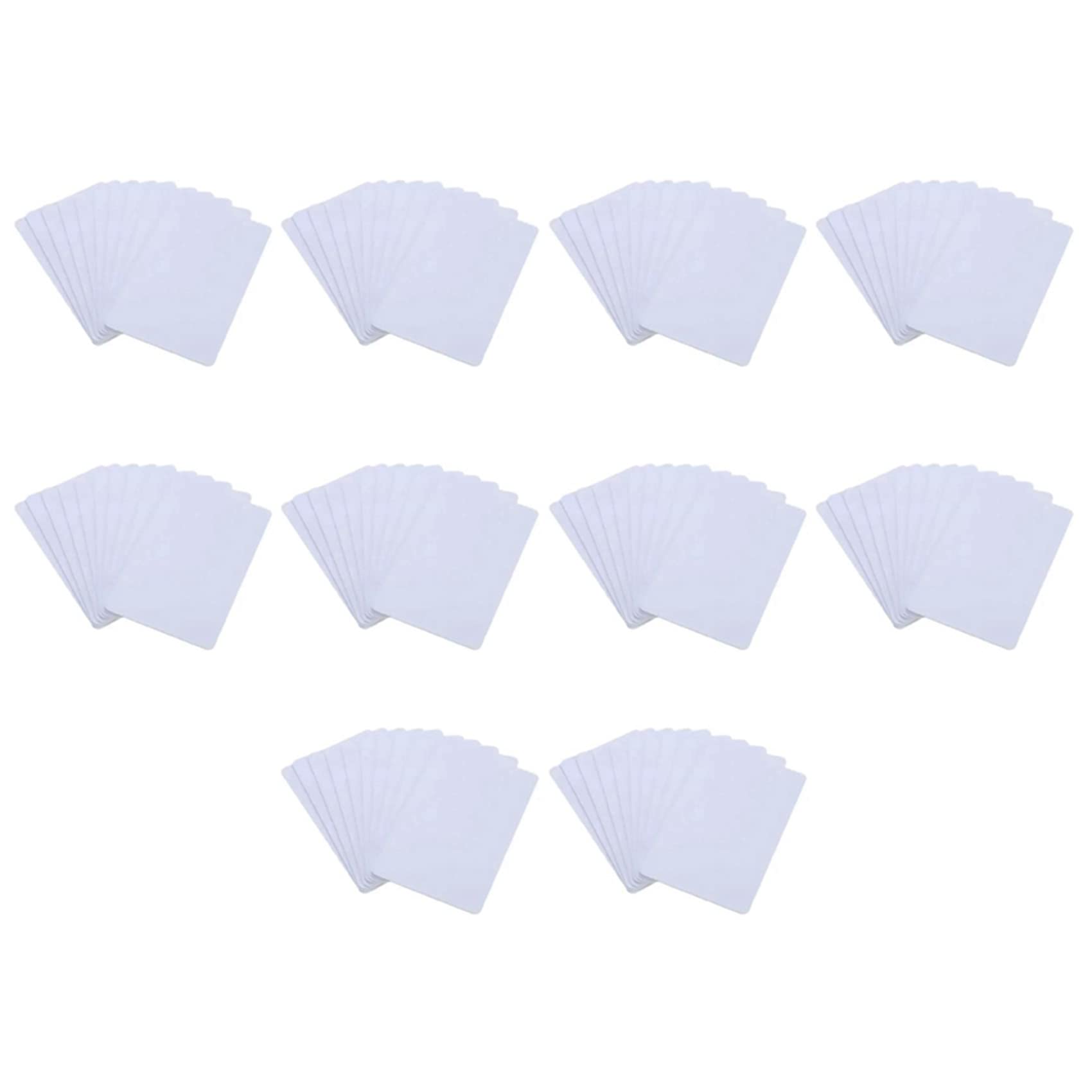 Jnchdghwa White 100Pcs Rfid Nfcsmart Chip Badge Clone 0 Sector Writable Tag Uid Access Control Thin Card 13.56Mhz Rewritable Copy Key